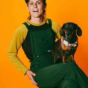 Melanzana x Atrevete Overalls M